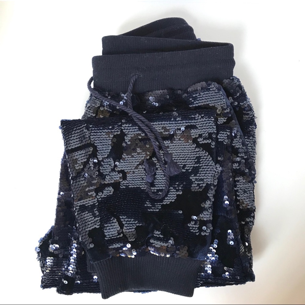 Women’s Anthropologie sequined joggers